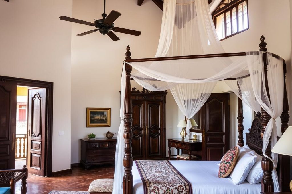 Boutique hotel in Stone Town with traditional Zanzibari architecture and decor