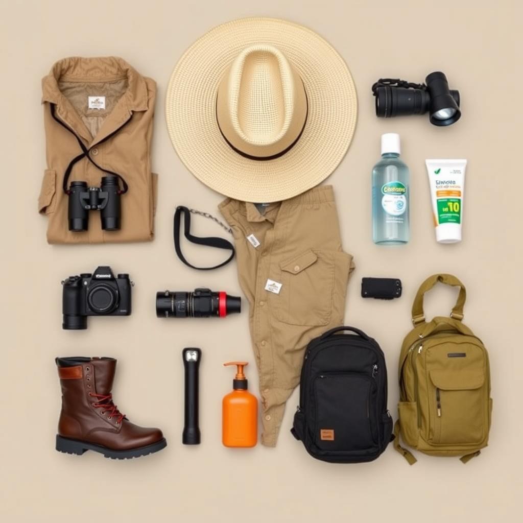 Safari and adventure packing essentials for Tanzania