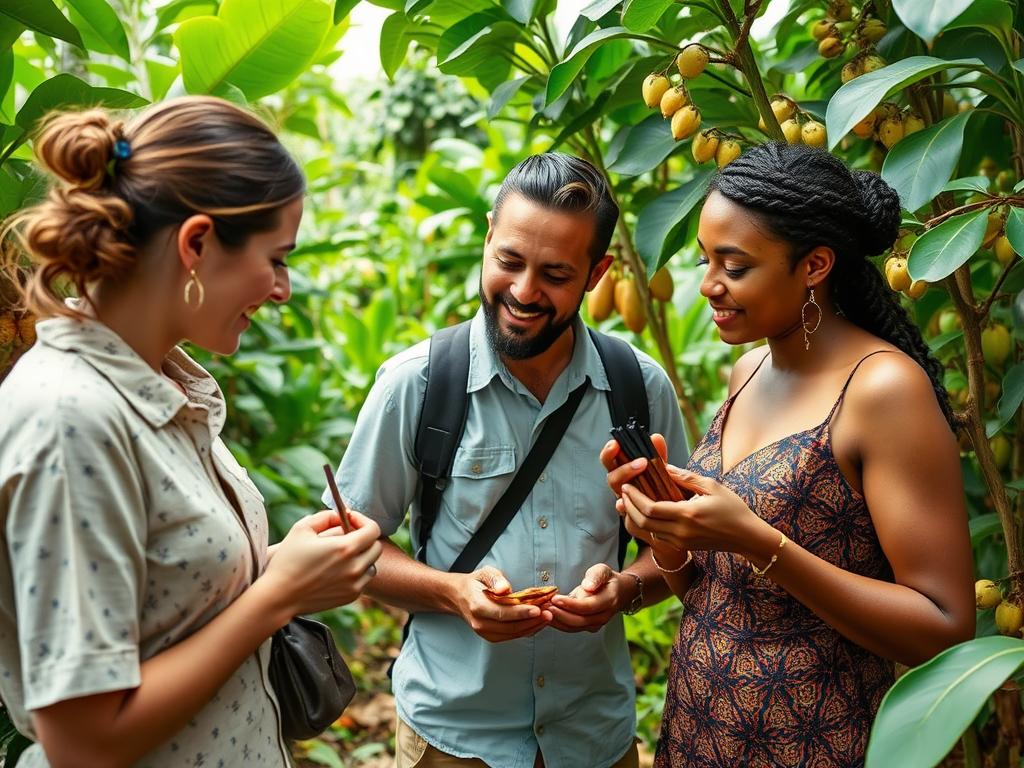Spice tour in Zanzibar during Tanzania honeymoon safari